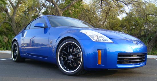 Nissan 350z rim and tire packages #7