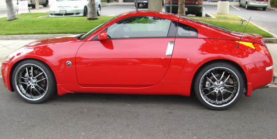 Nissan 350z 20 inch rim