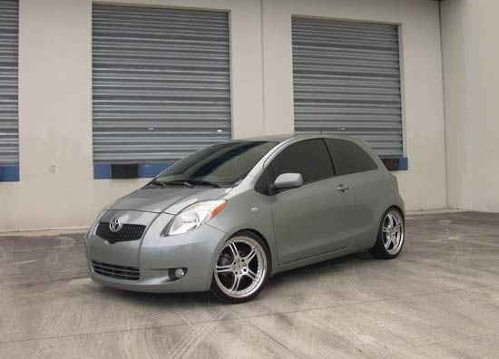 18 Inch rims toyota yaris