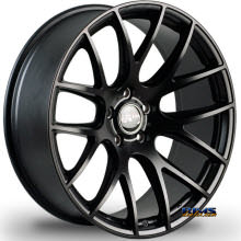 MIRO WHEELS - TYPE 111 - black flat