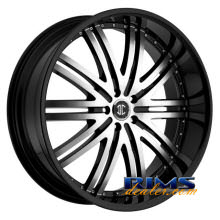 2Crave Rims - No.11 - machined w/ black