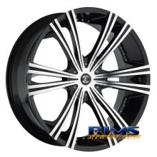 2Crave Rims - No.12 - machined w/ black