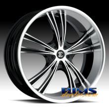 2Crave Rims - No.2 - machined w/ black machined lip