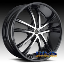 2Crave Rims - No.24 - machined w/ black