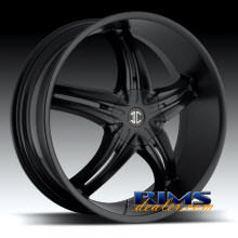 2Crave Rims - No.5 - black flat