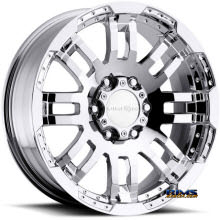 Vision Wheel - Warrior 375 - chrome