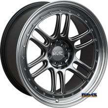 XXR - 552 - Black Chrome