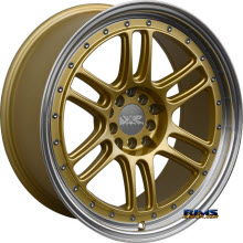XXR - 552 - Machined w^ Gold