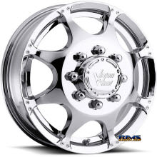 Vision Wheel - Crazy Eightz 715 - chrome