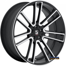 KOKO KUTURE Wheels - MASSA_7 - machined w^ black