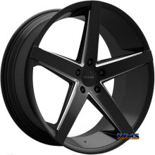 ROSSO WHEELS - AFFINITY (MILLED) - black gloss