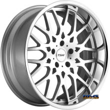 TSW - RASCASSE _ SILVER W^MACHINED FACE ^ CHROME LIP - Silver Flat