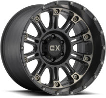 KMC XD Off-Road - XD829 - Satin - Black Flat w/ Machined