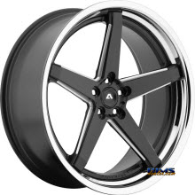 Adventus Wheels - AVS-2 - Black Milled