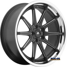 Adventus Wheels - AVS-4 - Black Milled