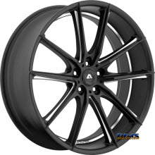 Adventus Wheels - AVX-10 - Black Milled