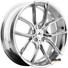 Adventus Wheels - AVX-6 - Chrome