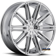CAVALLO WHEELS - CLV_10 - chrome 
