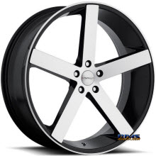 CAVALLO WHEELS - CLV_5 - machined w^ black