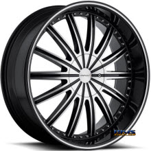 CAVALLO WHEELS - CLV_6 - machined w^ black