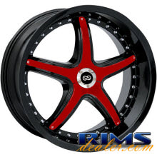 ENKEI - Ls_5 - Black w^ Red Cap
