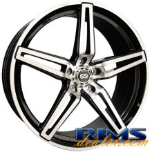 Enkei - RAZR - machined w^ black