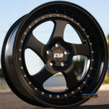 ESR WHEELS - SR02 - SATIN BLACK