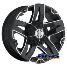 Xtreme - NX-5 - black flat w/ machined