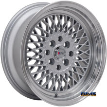 F1R Wheels - F01 - Machined w/ Silver