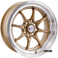 F1R Wheels - F03 - Machined w/ Gold