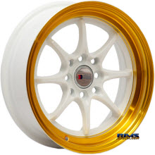F1R Wheels - F03 - White Flat