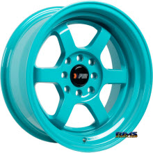 F1R Wheels - F05 - Blue Solid