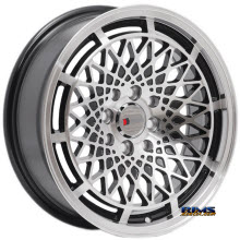 F1R Wheels - F06 - Machined w/ Black