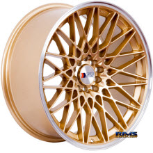 F1R Wheels - F23 - Gold Flat