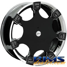 DVINCI - Gusto - chrome w^ black cap
