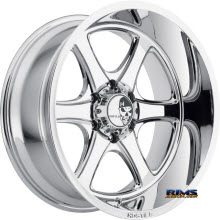 Hostile Truck Wheels - H105 - Chrome