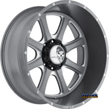 Hostile Truck Wheels - H105 - Gunmetal Flat