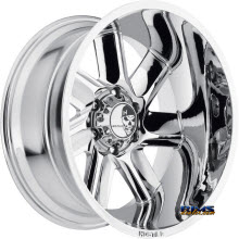 Hostile Truck Wheels - H106 - Chrome