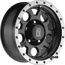 KMC XD Off_Road - XD125 - Black Flat w^ Machined