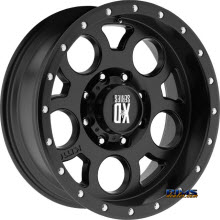 KMC XD Off_Road - XD126 - SATIN BLACK