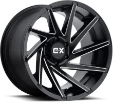 KMC XD Off-Road - XD834 - Satin - Black Milled