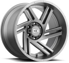 KMC XD Off-Road - XD835 - Satin Grey - Grey Solid