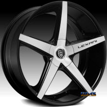 LEXANI - R-FOUR - Machined w/ Black