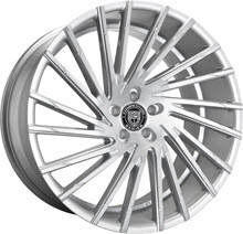 LEXANI - 663 - WRAITH / 6-LUG w/ Cap - Machined w/ Silver