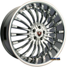 MERCELI WHEELS - M20 - chrome