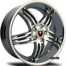 MERCELI WHEELS - M4 - chrome