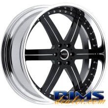 LLC (6-LUG) - black gloss