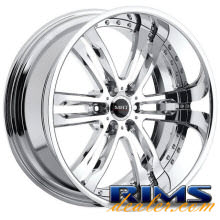 MHT Forged - PHASE (6-LUG) - chrome