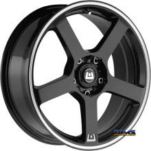 Motegi Racing - MR116 - Black Gloss w/ Machined