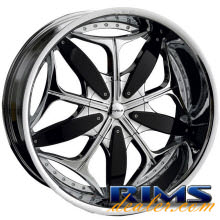 DVINCI - Ragno - chrome w^ black cap